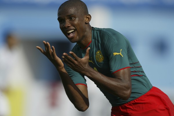 CELEBRATION-SAMUEL-ETOO