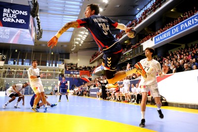 Samuel Honrubia (PSG vs Ivry, Paris, FRANCE, 2012) Copyright ALAIN GADOFFRE
