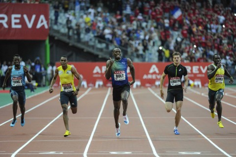 100m Meeting Areva (Paris, FRANCE, 2013) Copyright ALAIN GADOFFRE